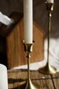 Candlestick Holder Set of 3, Brass