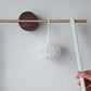 Modern Wall Mounted  Towel Rack Self Adhesive,  Wood & Brass